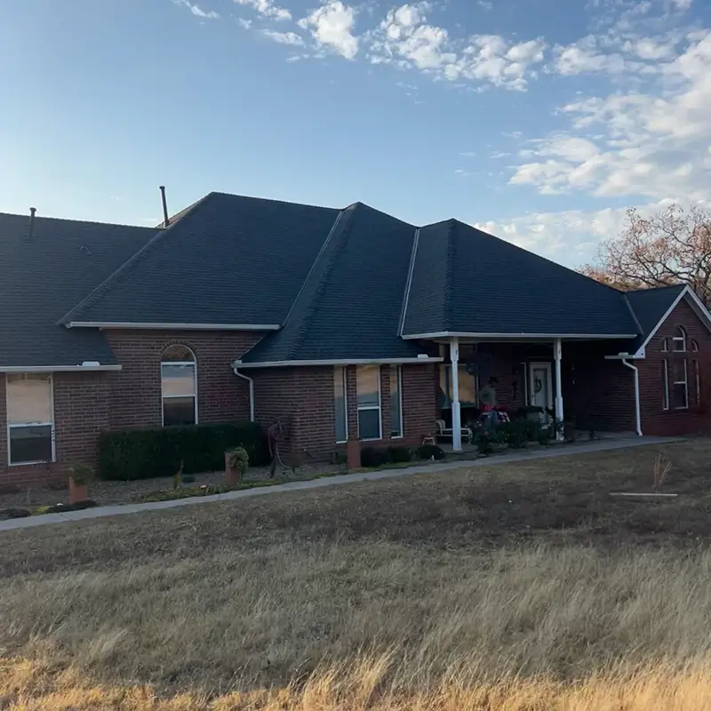 After Residential Roof