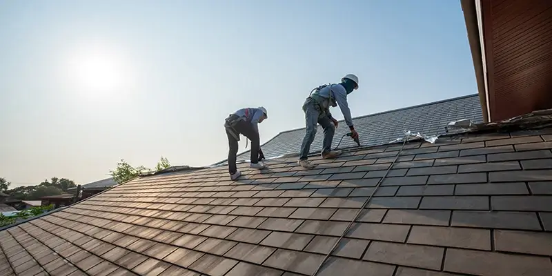 Roofers adding singles